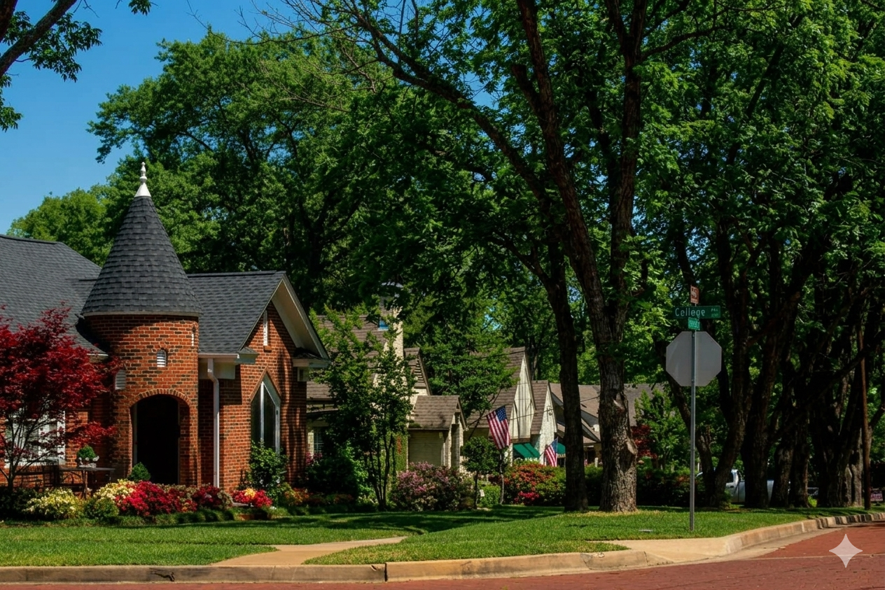 Downtown Tyler / Brick Streets community